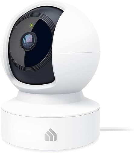 Kasa 2K+ Indoor Pan/Tilt Wired Security Camera
