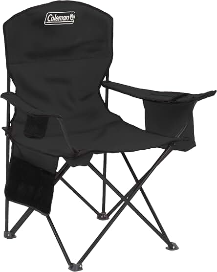 Coleman Portable Camping Chair with 4-Can Cooler