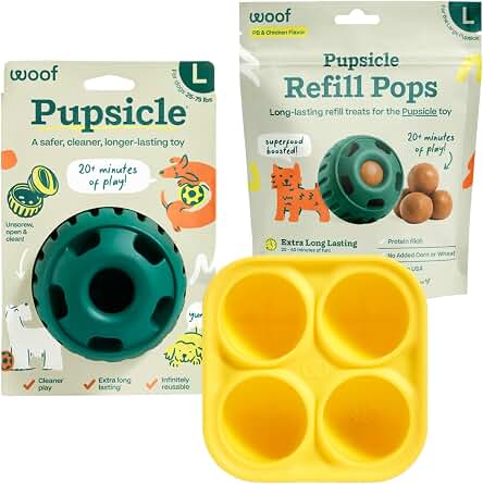 Sponsored Ad - WOOF Starter Pack Dog Treat Toy for Large Dogs 25-75 lbs