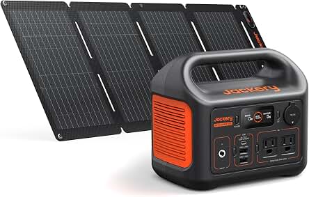 Jackery Solar Generator 300 and 40W Solar Panel