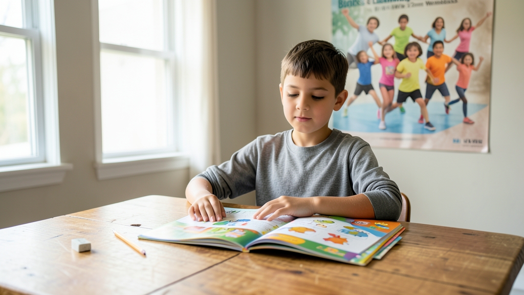 Books & Learning: Fit & Well vs. School Zone Workbooks