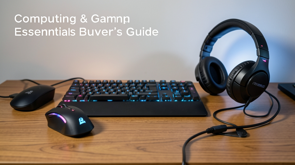 Computing & Gaming Essentials Buyer's Guide